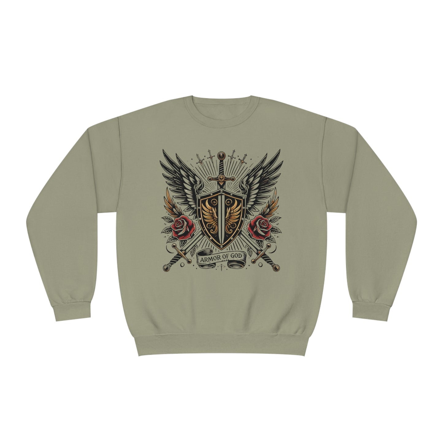 Faith Shield Crewneck