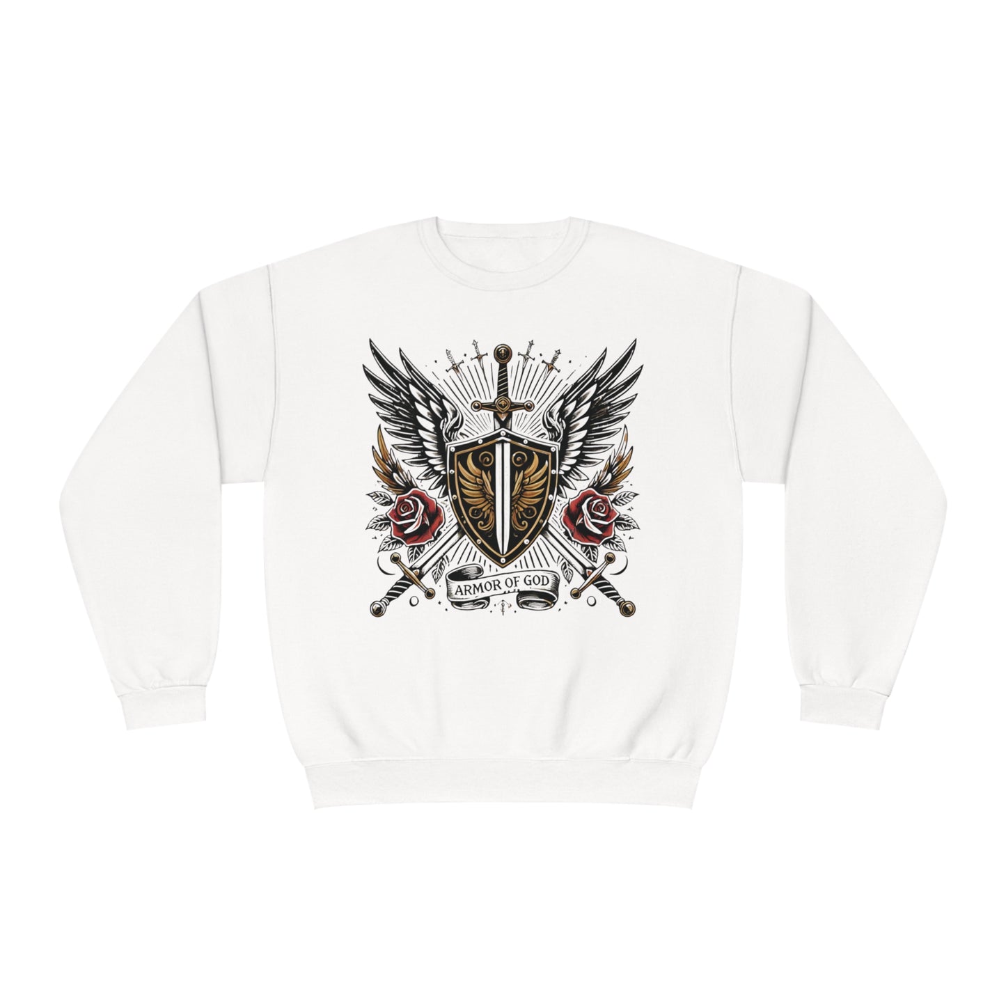 Faith Shield Crewneck