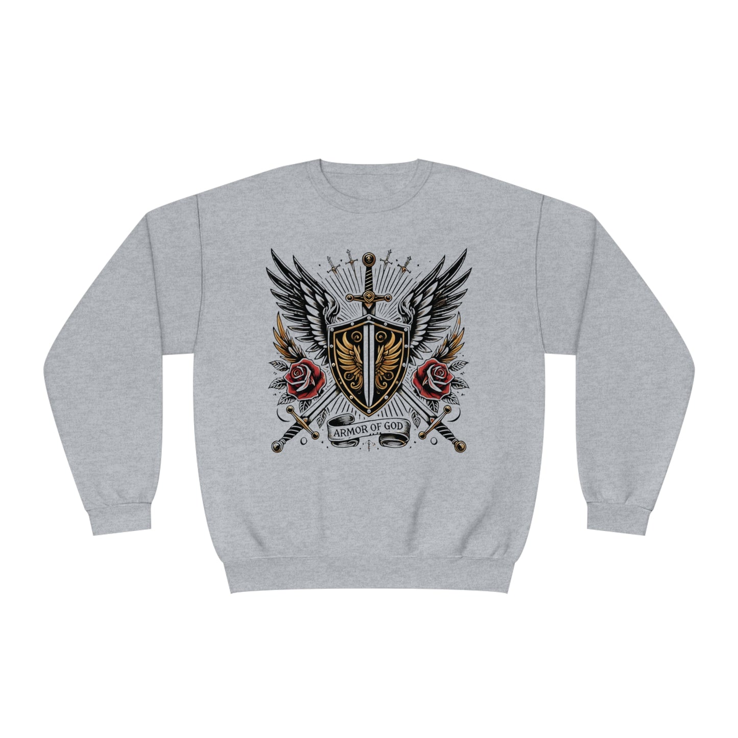 Faith Shield Crewneck
